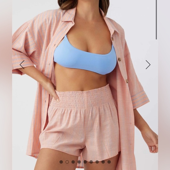 NEW ONEIL- Doris Striped Shirt Top - Picture 5 of 10